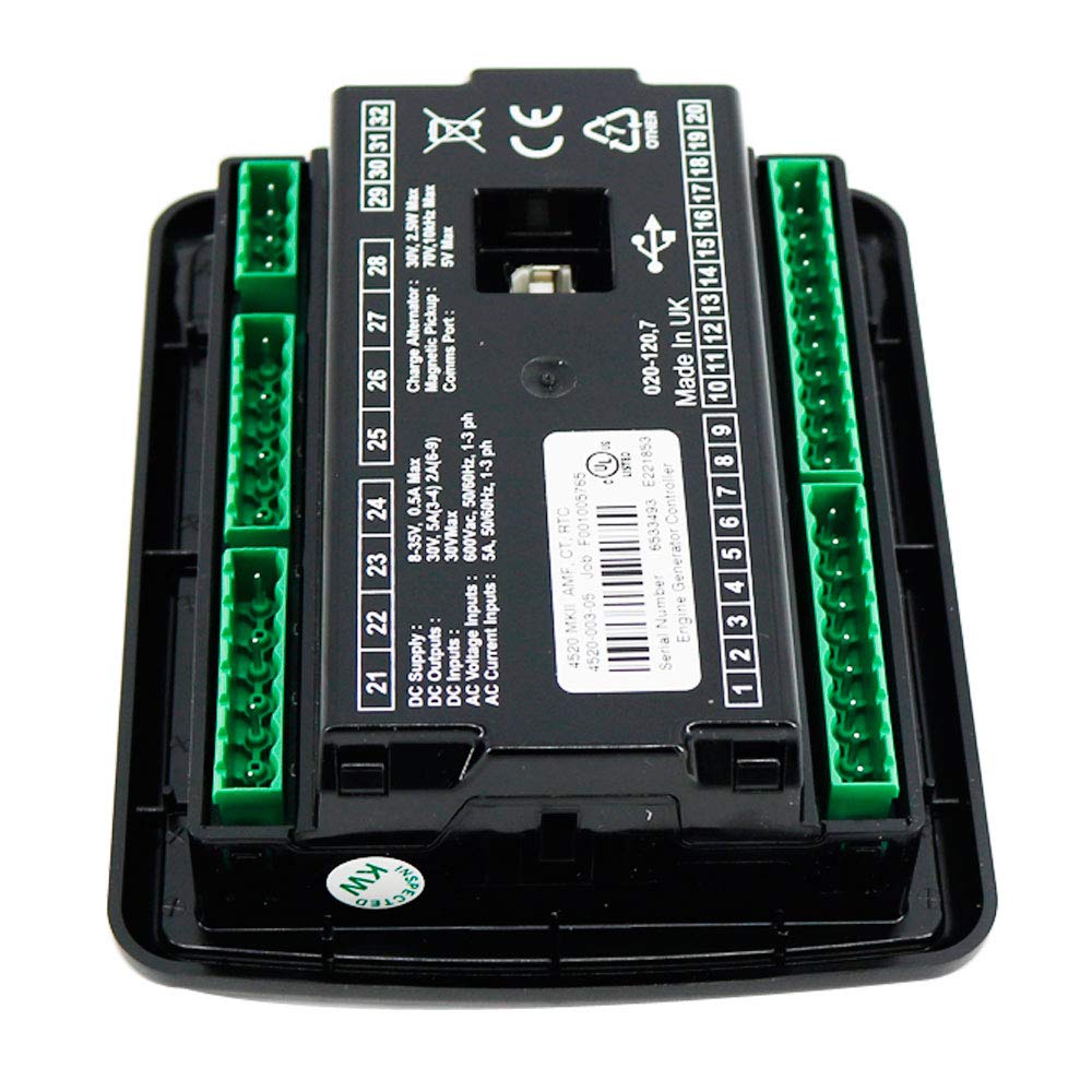 Graigar Original Deep Sea DSE4520 Generator Control Panel Diesel Genset Controller DSE4520MKII