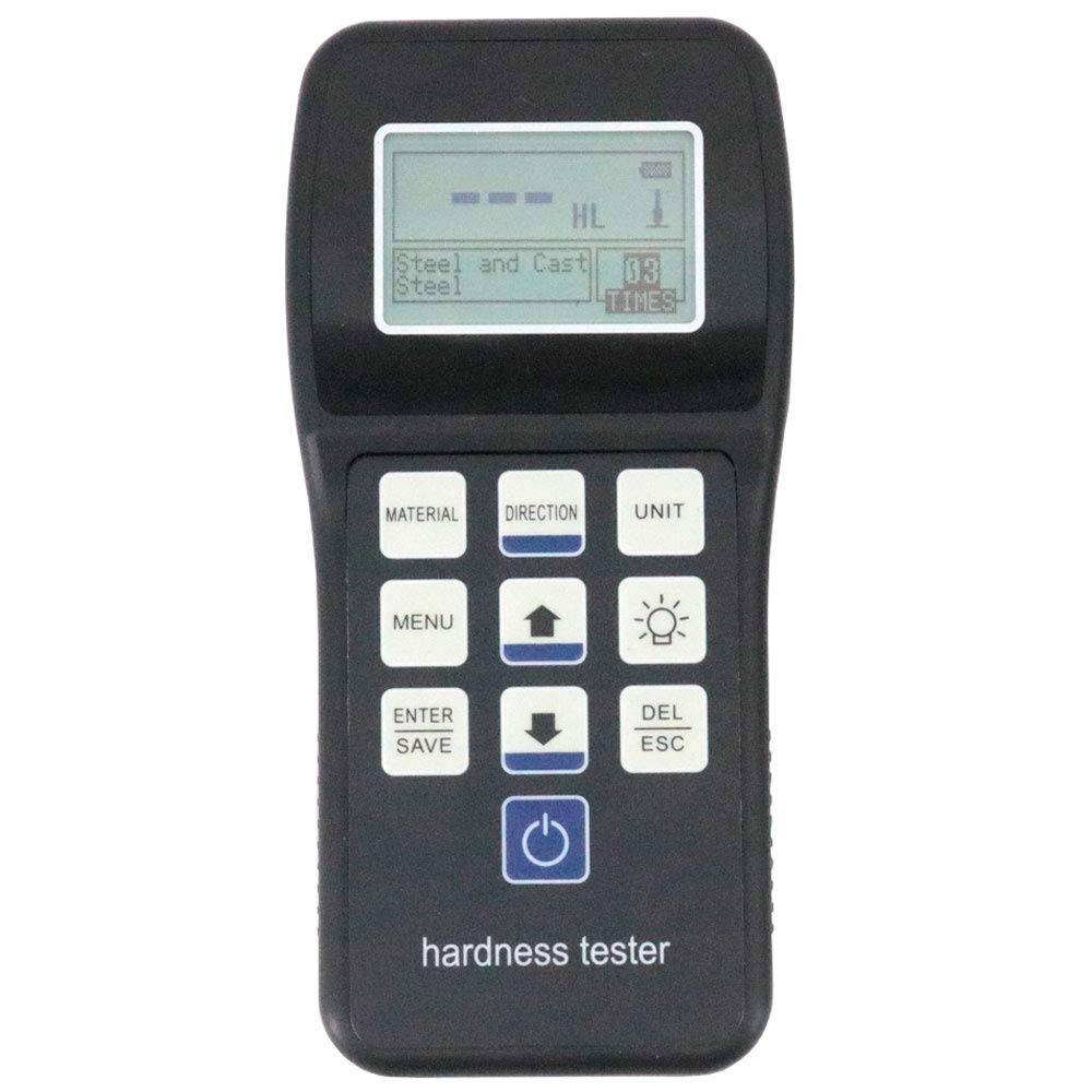 Graigar Portable Leeb Hardness Tester SHL-140 Measuring Range HLD (170~960) HLD Continuous Working Time of About 40 Hours