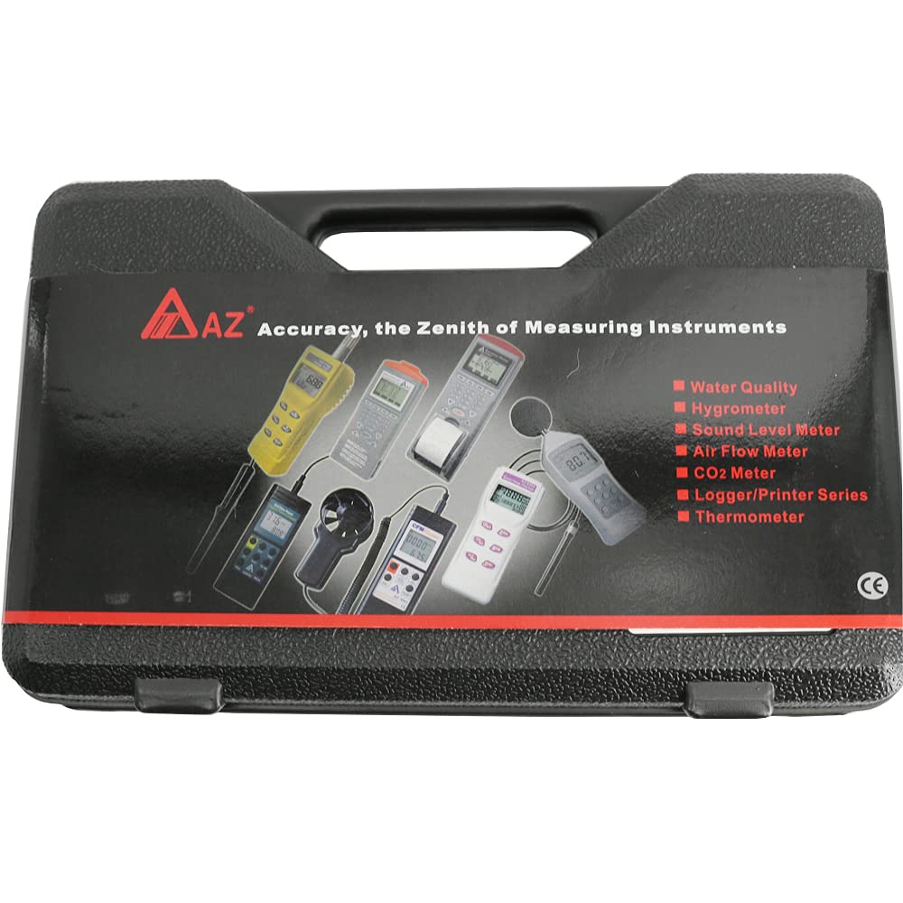 AZ8916 Portable Wind Speed Meter 10cm Vane Anemometer Temperature Air Velocity Tester