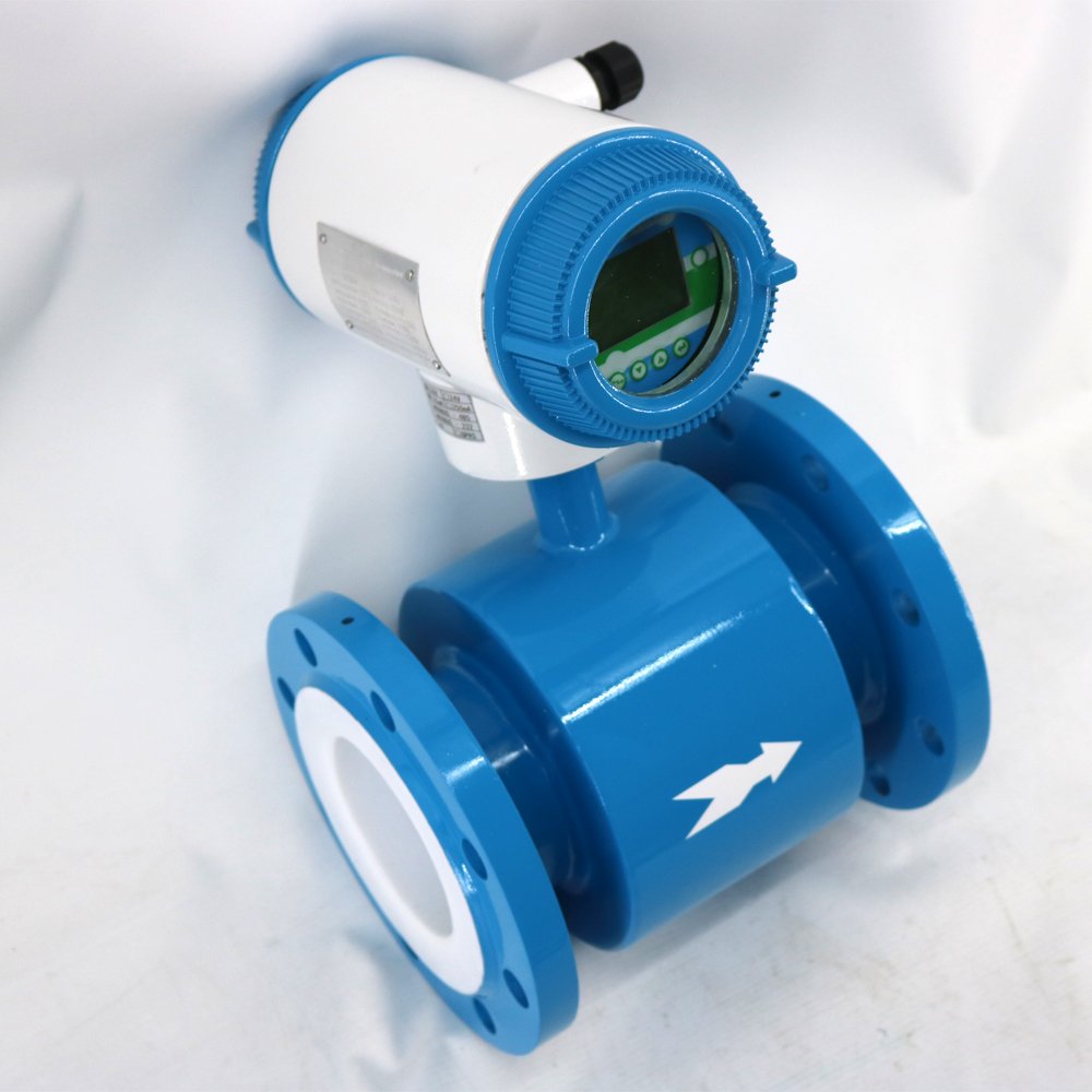 Graigar DN100MM Electromagnetic Flow Meter with 4~20mA Output 4'' Digital Magnetic Flowmeters for Water