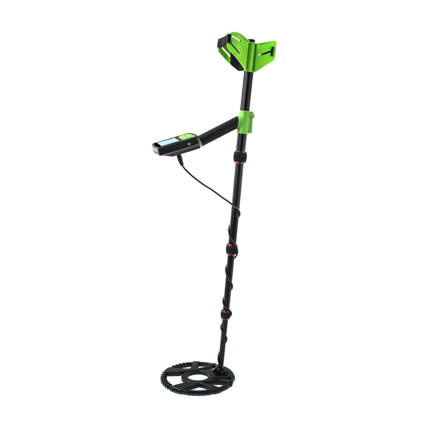 Metal Detector for Adults Professional, 5 Modes Waterproof Gold Detector with Higher Accuracy, All Metal, Disc, Memory, Jewelry & Pinpoint Modes, Adjustable 10” Coil, Bigger LCD Display
