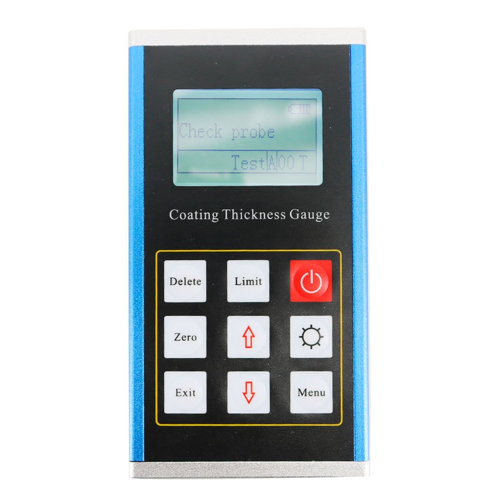 Graigar Leeb230 Digital Portable Coating Thickness Gauge Meter Tester Magnetic Induction Principle Coating Thickness Meter with Metal Shell