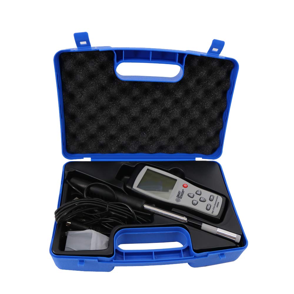 Graigar AR866A Hot Wire Thermo-Anemometer Air Flow Velocity Wind Speed Meter