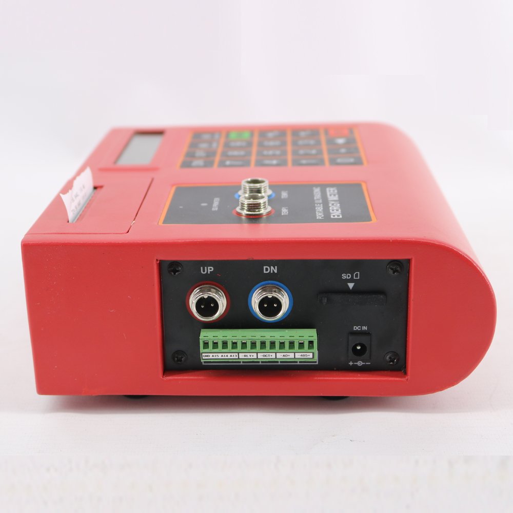 Graigar TUC-2000E+TM-1 Ultrasonic Flow Meter Temperature Heat Flowmeters Transducer TM-1 and Temperature Sensor CT-1 DN50mm-DN700mm 1.97-27.56in wtih SD Storage Card