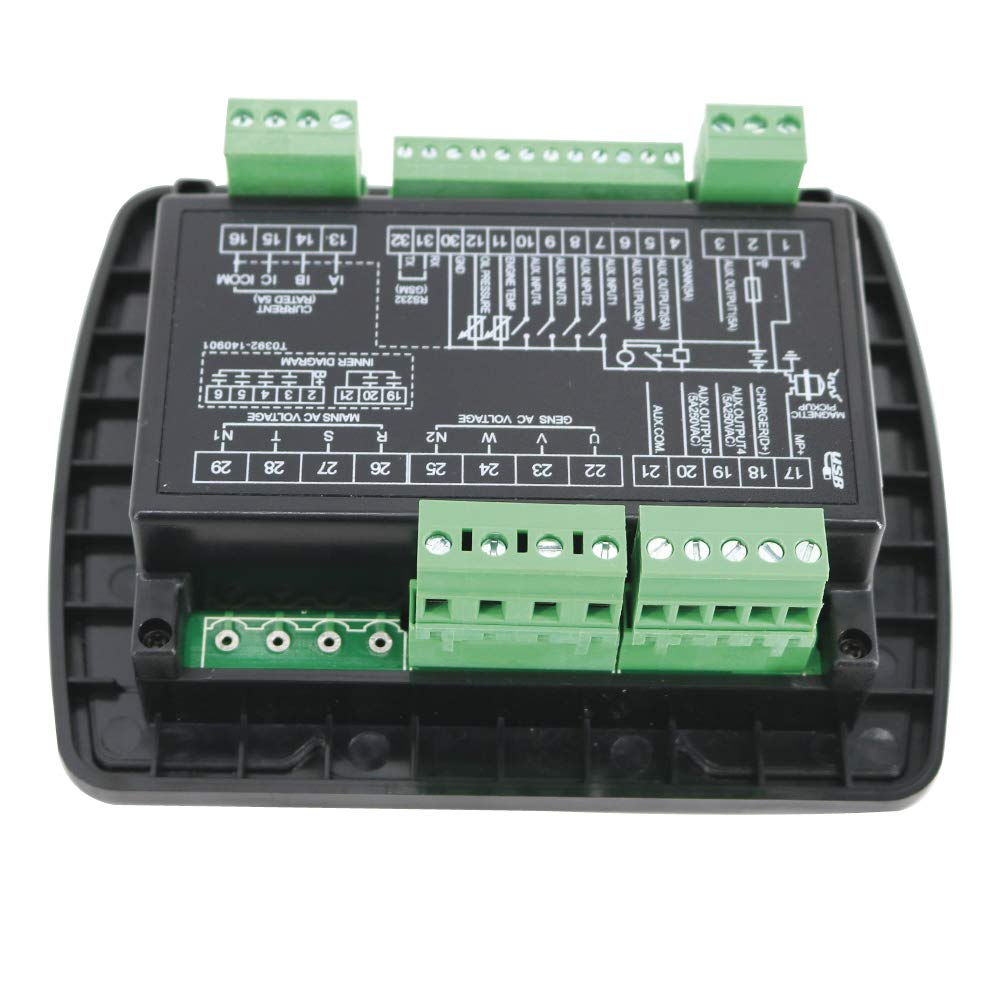 Graigar Diesel Auto Generator Controller LXC3110 Replacement of DSE3110 DSE3120