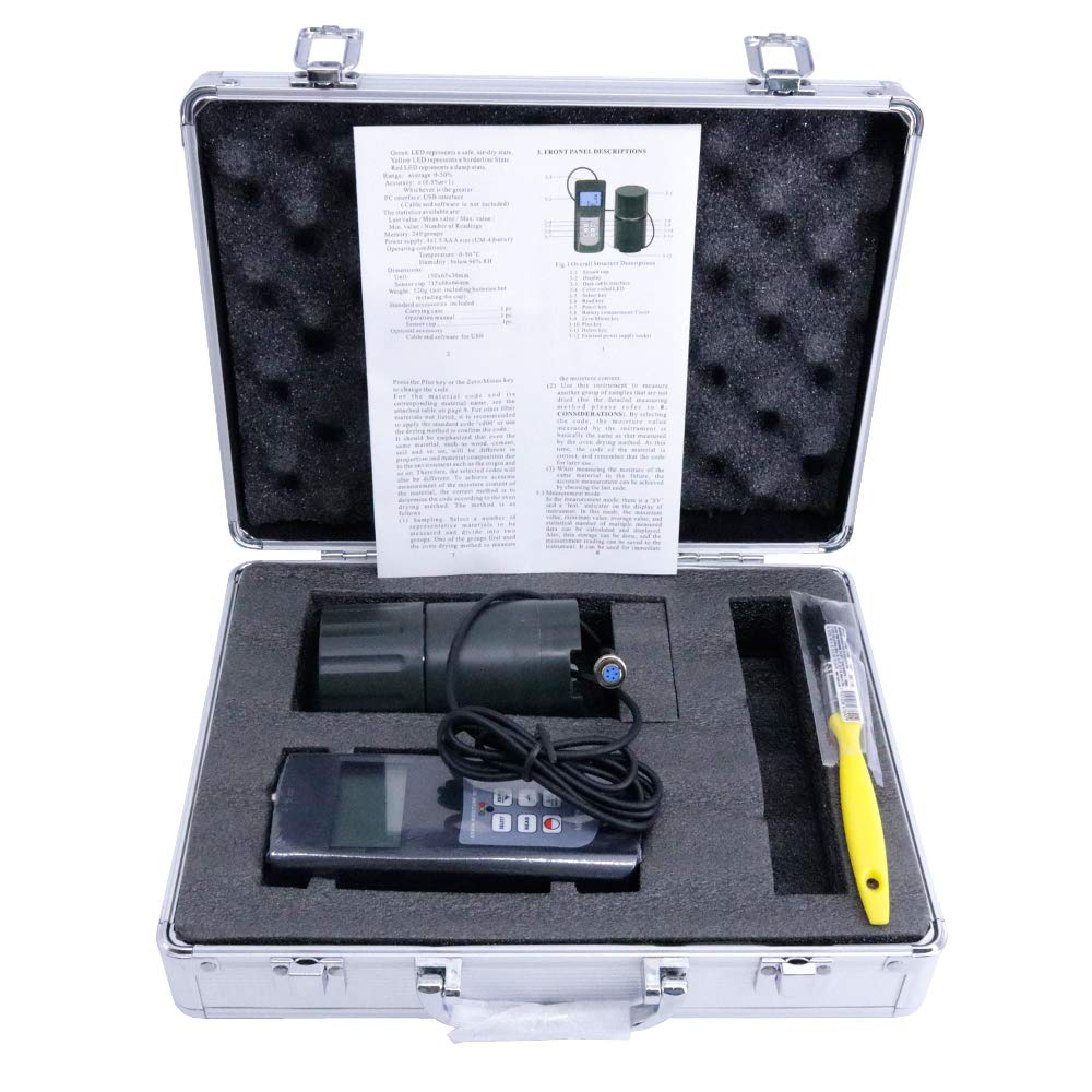 MC-7828G Digital Grain Moisture Meter for 22 Kinds Grains Moisture Range 0~50%