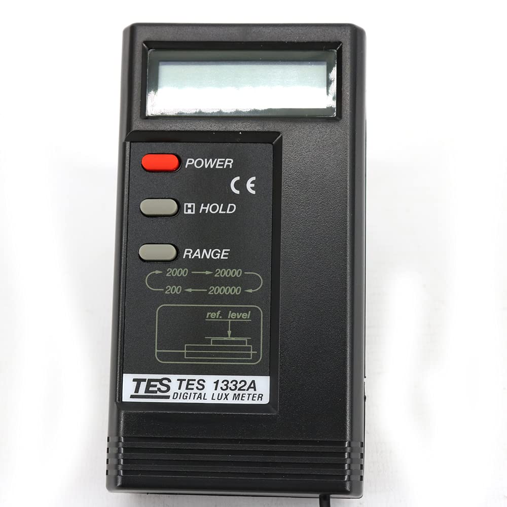TES-1332A Digital Lux Meter Illuminance Tester 200/2000/20000/200000 Lux Light Meter