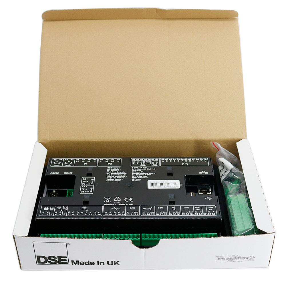 Graigar Original Deep Sea DSE8610 MKII Generator Controller Panel Controller New Synchronising Load Sharing Control Module