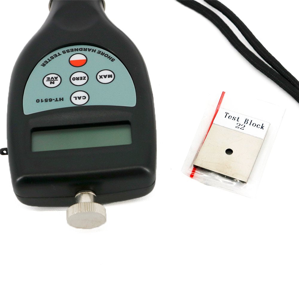 Graigar HT-6510A Digital Shore A Hardness Tester Meter with Range 0 to 100HA for Rubber Plastic Neoprene Soft PVC