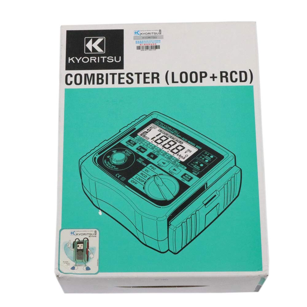 Kyoritsu 6050 Multi Function Testers Combitester (Loop + RCD) 2 in 1 Loop Tester RCD Tester