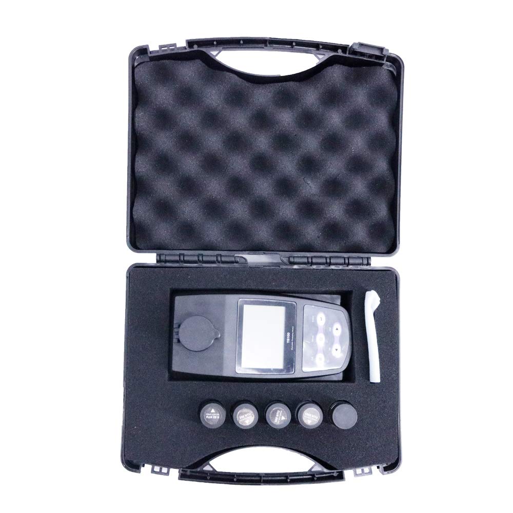 TB-100 Portable Water Turbidimeter TB100 Digital Turbidity Meter Range 0-1100 NTU Water Transparency Tester