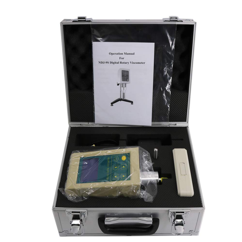 Graigar NDJ-9S Digital Rotational Viscosimeter Viscosity Meter for Liquid Viscose Capacity Viscosity Measure Fluidimeter Testing Machine