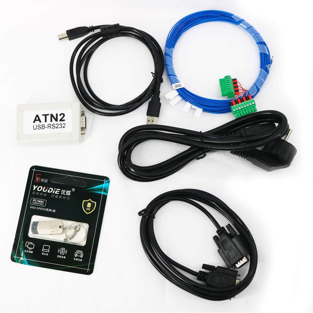 Graigar AT4508 8 Channels Temperature Recorder Meter for Industry with LCD Display Thermocouple Data Logger -200℃～1300℃
