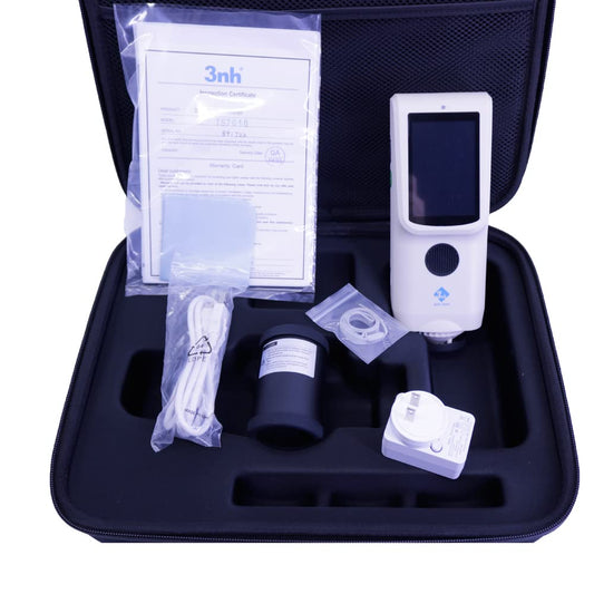 TS7010 New Portable Spectrocolorimeter Color Difference Analyzer Φ8mm Aperture Colorimeter