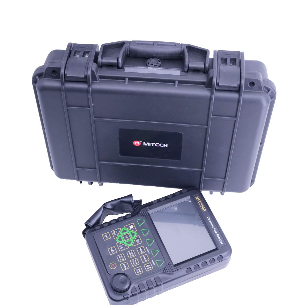 Graigar MFD350B Digital Ultrasonic Flaw Detector 0~6000mm Range 0.5~10 MHz NDT Flaw Meter