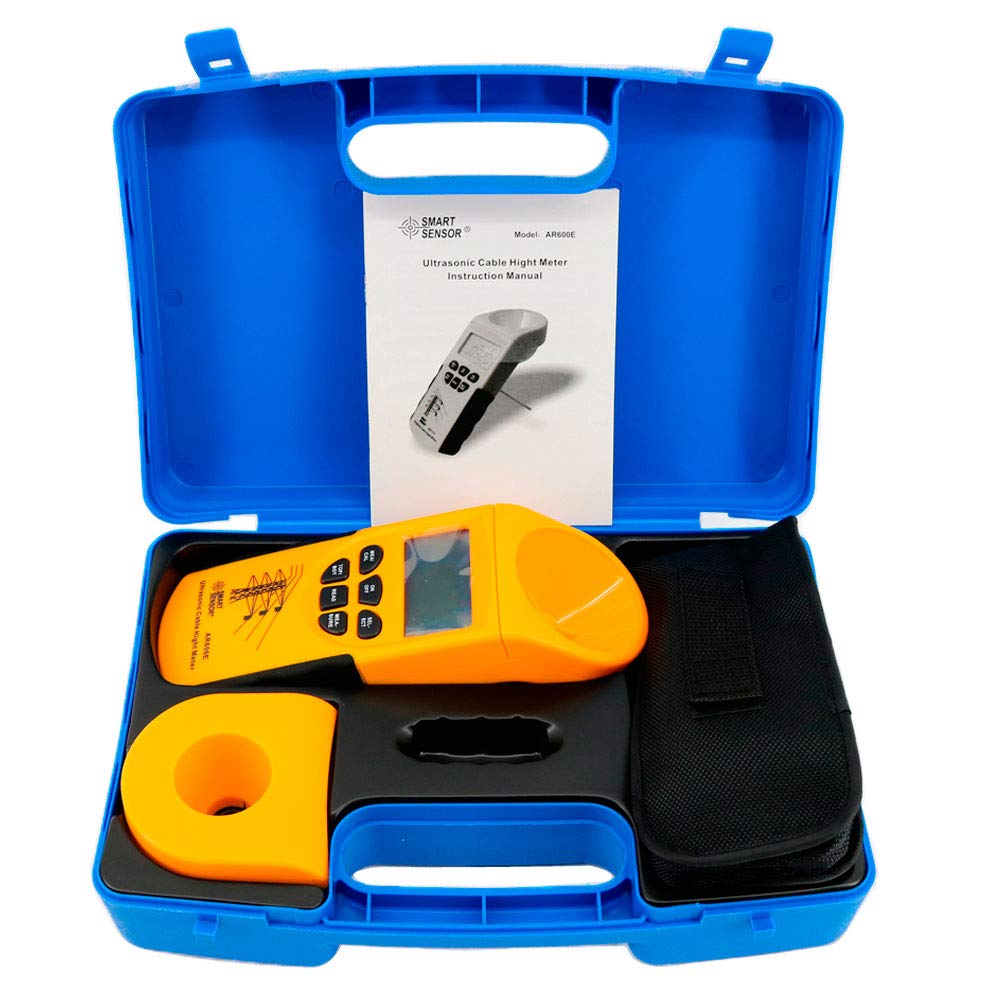 Graigar AR600E Digital Handheld Ultrasonic Cable Height Meter Tester 3-23m Height Measuring Instruments
