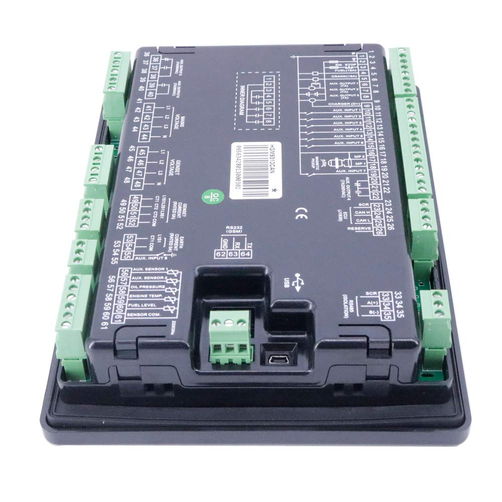 Graigar HGM9310CAN New Smartgen Genset Controller Used for Genset Automation and Monitor Control System