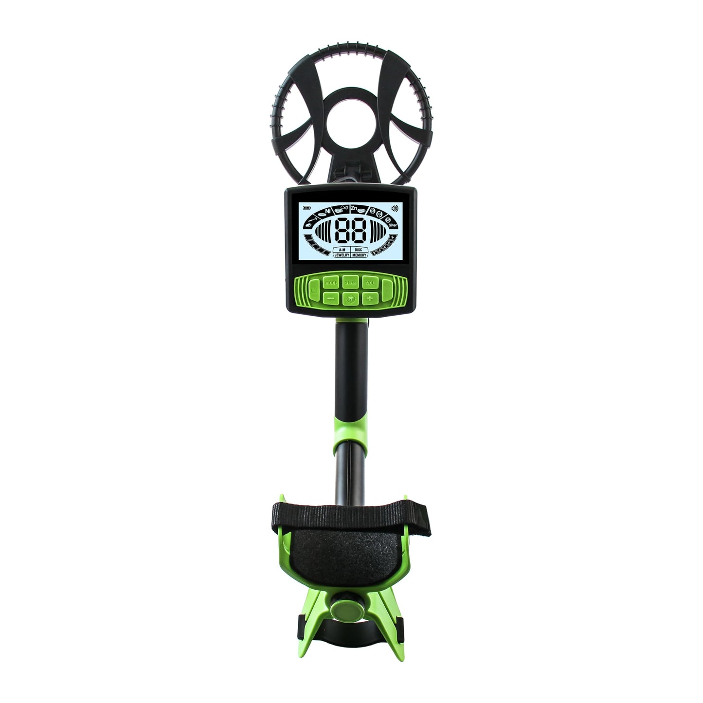 Metal Detector for Adults Professional, 5 Modes Waterproof Gold Detector with Higher Accuracy, All Metal, Disc, Memory, Jewelry & Pinpoint Modes, Adjustable 10” Coil, Bigger LCD Display