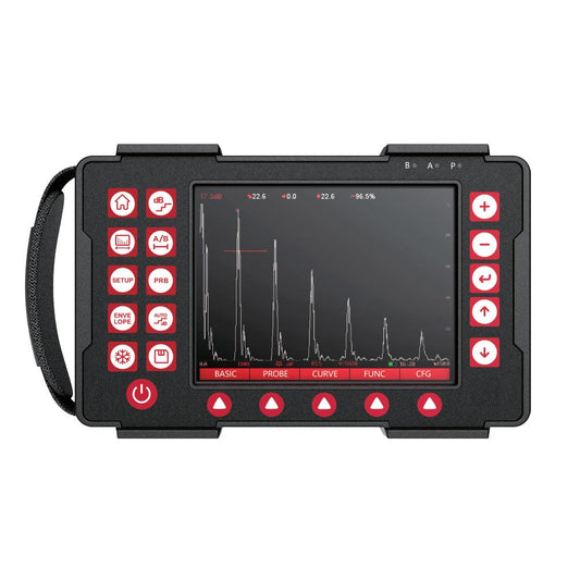 MFD100S Horizontal Version Intelligent Digital Ultrasonic Flaw Detector NDT Detector with Data Storage and Video Function