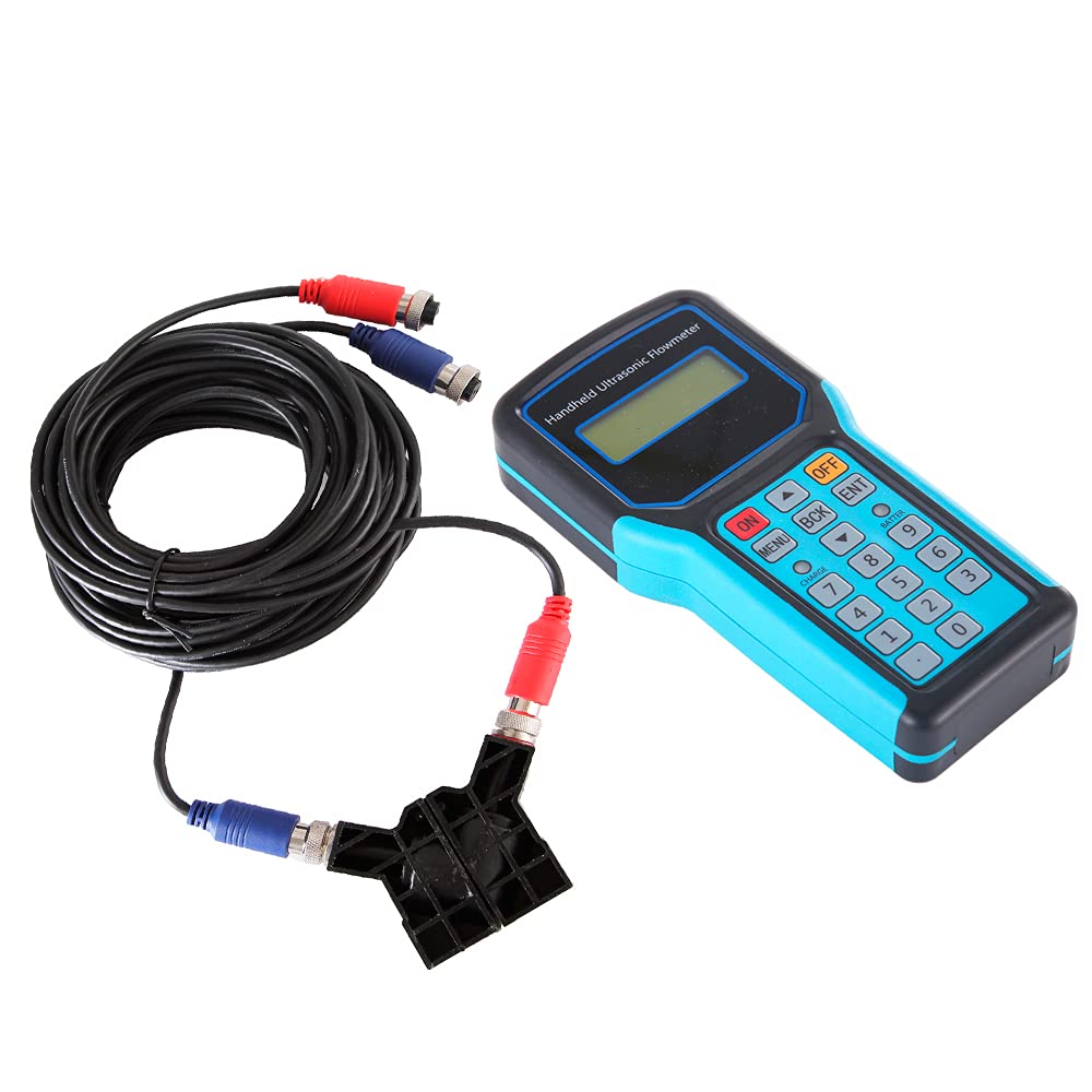 Graigar MHC-3000H Portable Handheld Ultrasonic Flowmeter DN50-DN700mm Pipe Flow Measurement