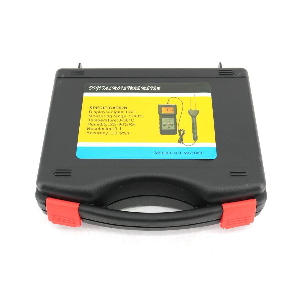 Graigar MS7100C Digital Cotton Lint Moisture Meter Tester Measuring Range 7%-40% MS-7100C
