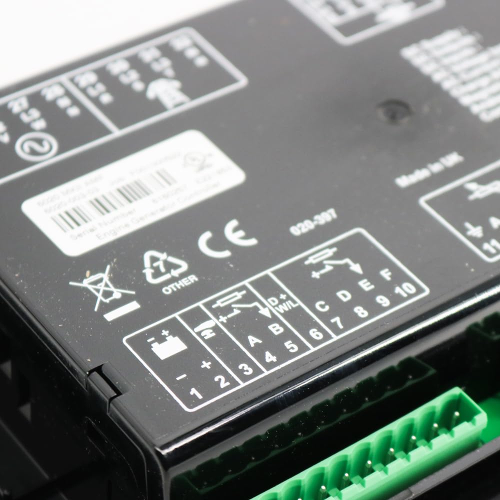 Original Deep Sea DSE6020MKII Auto Mains (Utility) Failure Control Module AMF Generator Controller Single Diesel and Gas Gen-sets Controller Panel