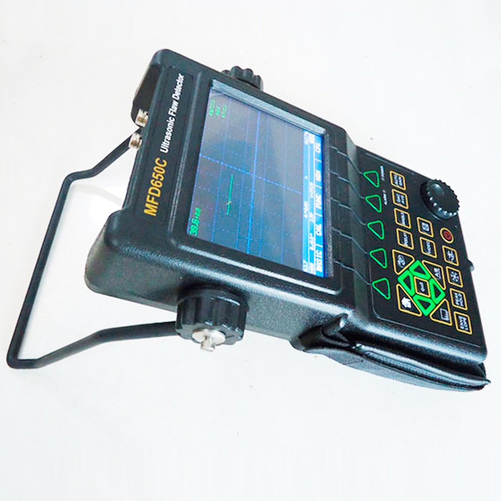 Graigar MFD650C Handheld Hi-resolution Color TFT LCD Display Metal Defectoscope Ultrasonic Flaw Detector