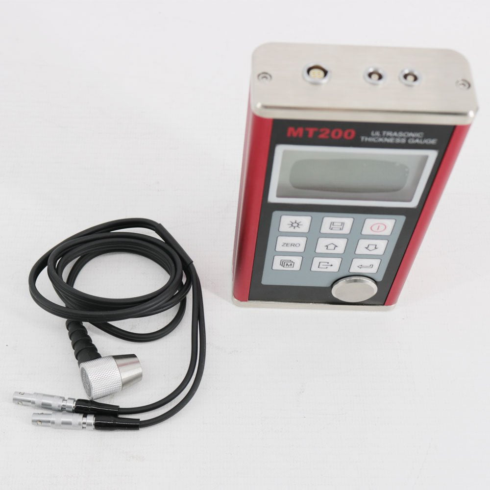Graigar MT200 Digital Ultrasonic Thickness Gauge Meter Tester 0.75-300mm (in Steel) 0.1/0.01mm