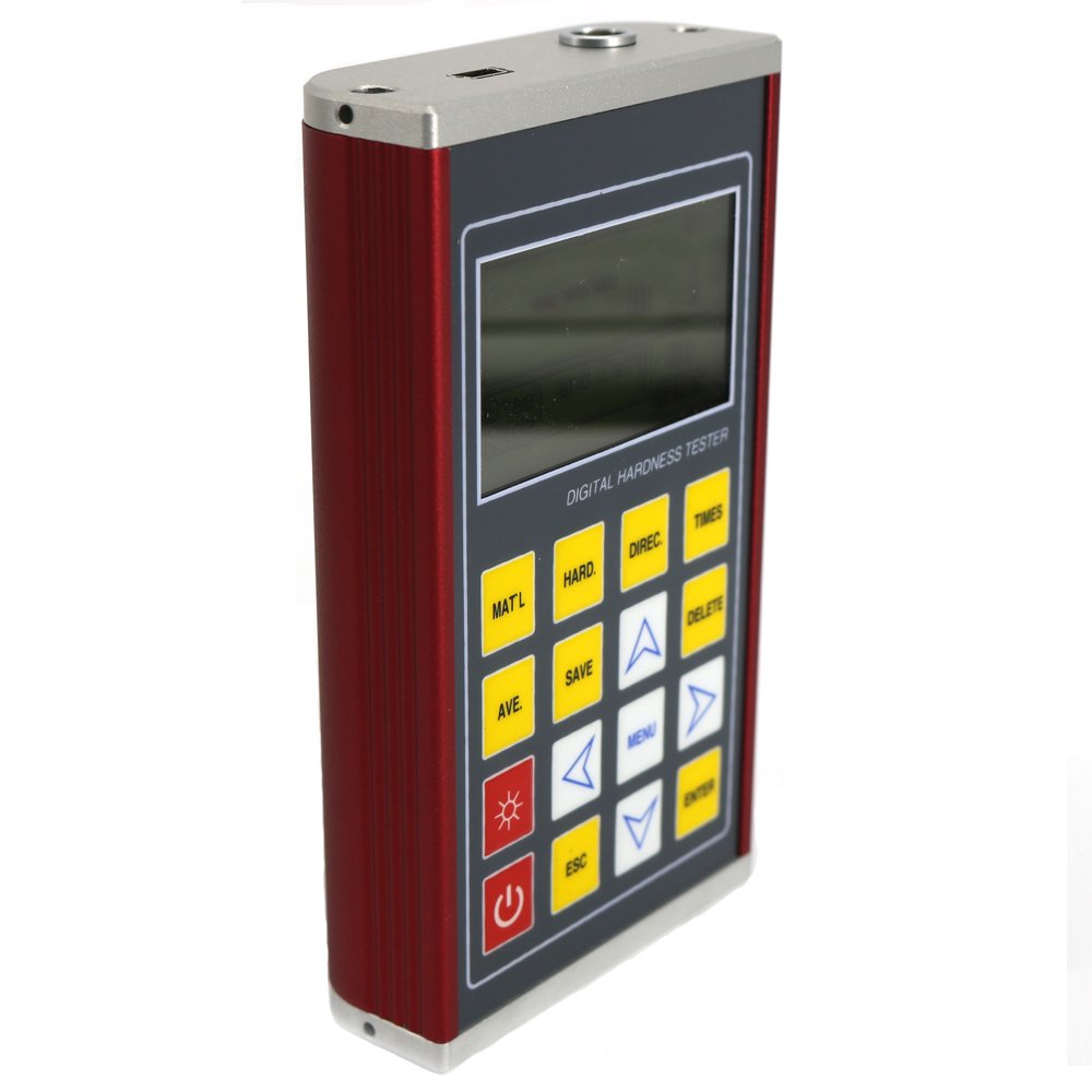 Graigar KH200 High Accuracy Leeb Hardness Tester Hardness Gauge Max 600 Groups Memory Digital Matrix LCD Display