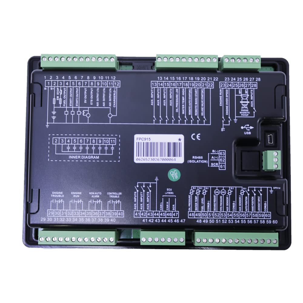 Smartgen FPC915 Diesel Driven Fire Pump Controller Control Module Engine Controller