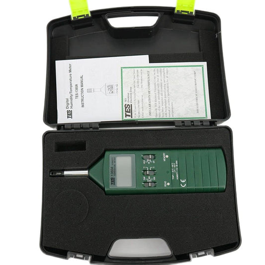 TES-1360A Digital Humidity and Temperature Meter -20℃ to 60℃ Humidity 10%-95%