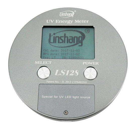 Graigar UV Energy Meter LS128 UV Power Puck Integrator with Power Temperature Curve Energy for 340nm to 420nm UV LED UV Curing