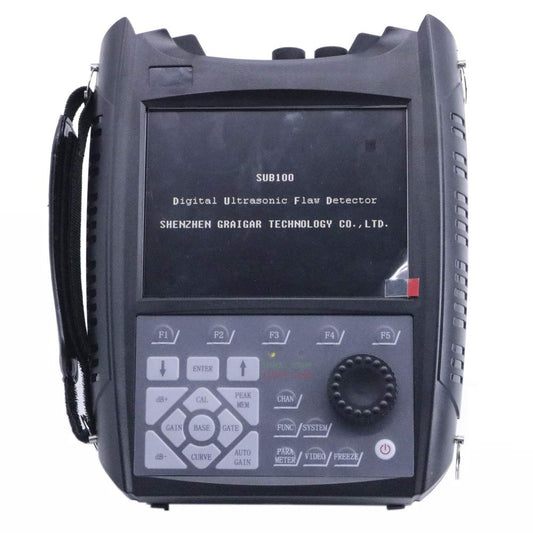 Graigar Digital Ultrasonic Flaw Detector SUB100 Defectoscope 5.7inch TFT LCD Scanning Range 0 to 10000mm Bandwidth 0.2~15MHz