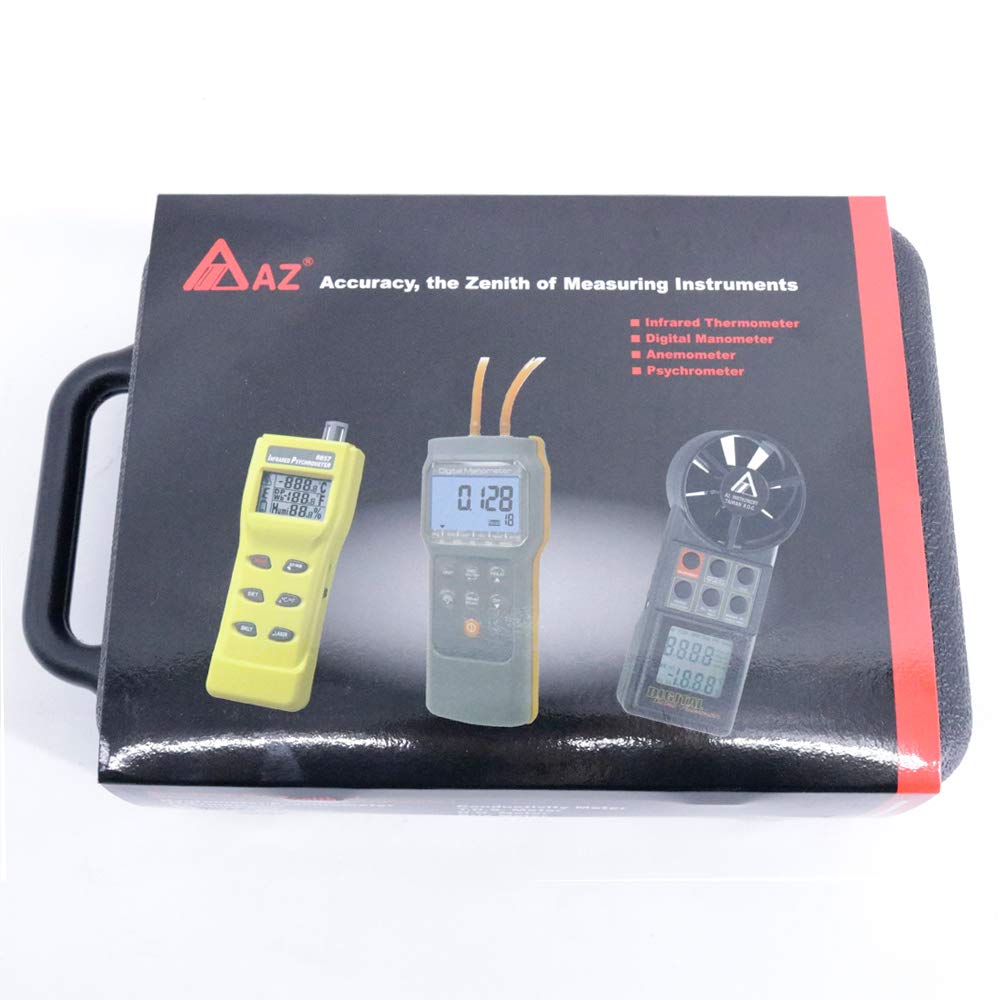 AZ82152 Digital Manometer 15psi Pressure Difference Meter Tester