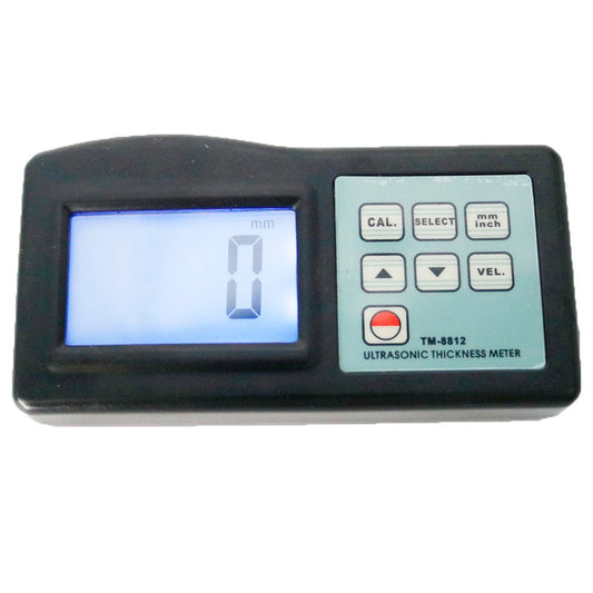 Graigar TM8812 Digital Ultrasonic Thickness Gauge Meter Tester TM-8812 for Metal Polyethylene Steel 1.2~200mm / 0.05~8 inch