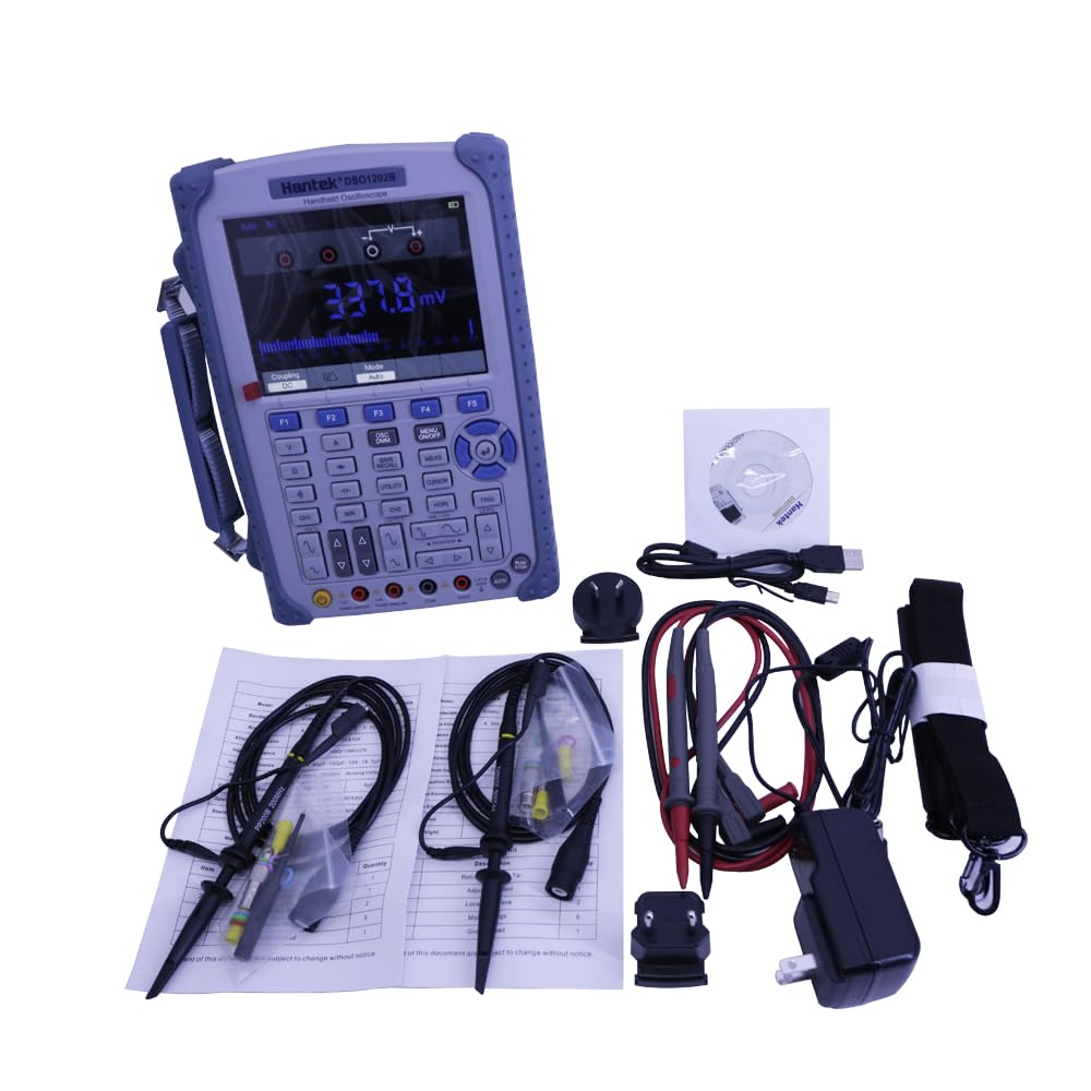 Hantek DSO1202B Digital Handheld Oscilloscope/Multimeter 200MHz 1Gsa/S