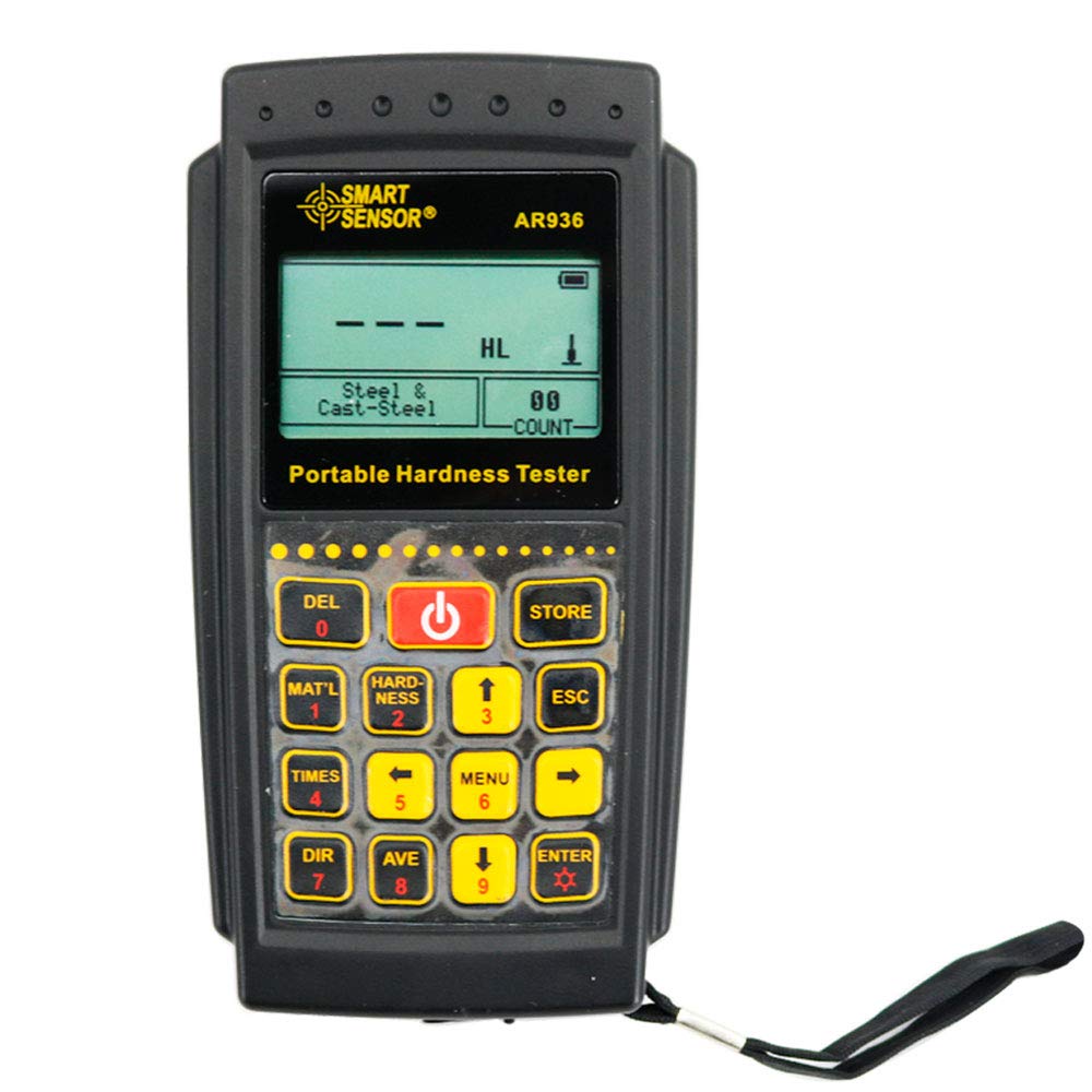 Graigar AR936 Leeb Hardness Tester Strength Hardness Tester 170-960HLD Digital Hardness Tester HL HB HRC HRB HRA HV HS
