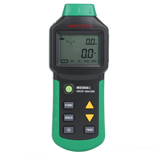 MS5908A MS5908C Digital Circuit Analyzer Line Voltage Tester Range 85.0~265.0V RCD Trip Current Meter