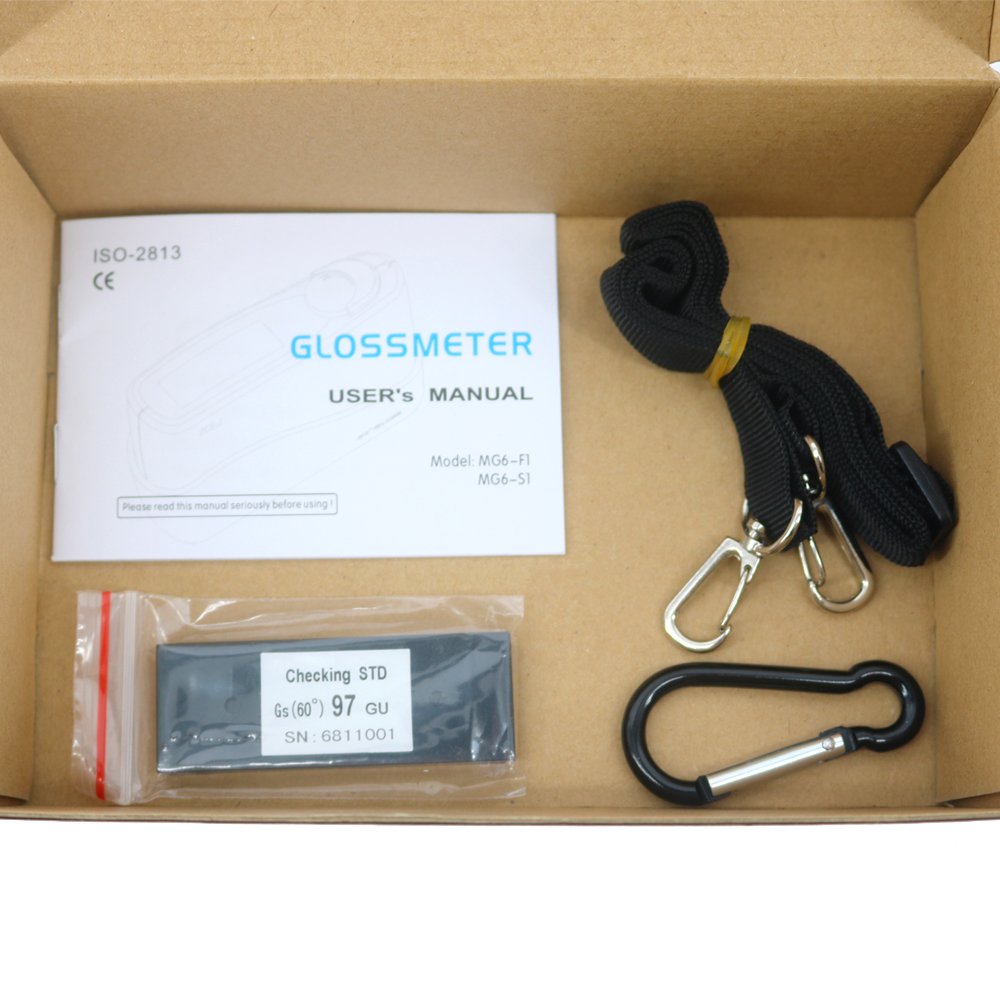 Graigar MG6-S1 Mini Glossmeter Gloss Meter 60 Degrees 0-199GU Measuring Area:2010 mm