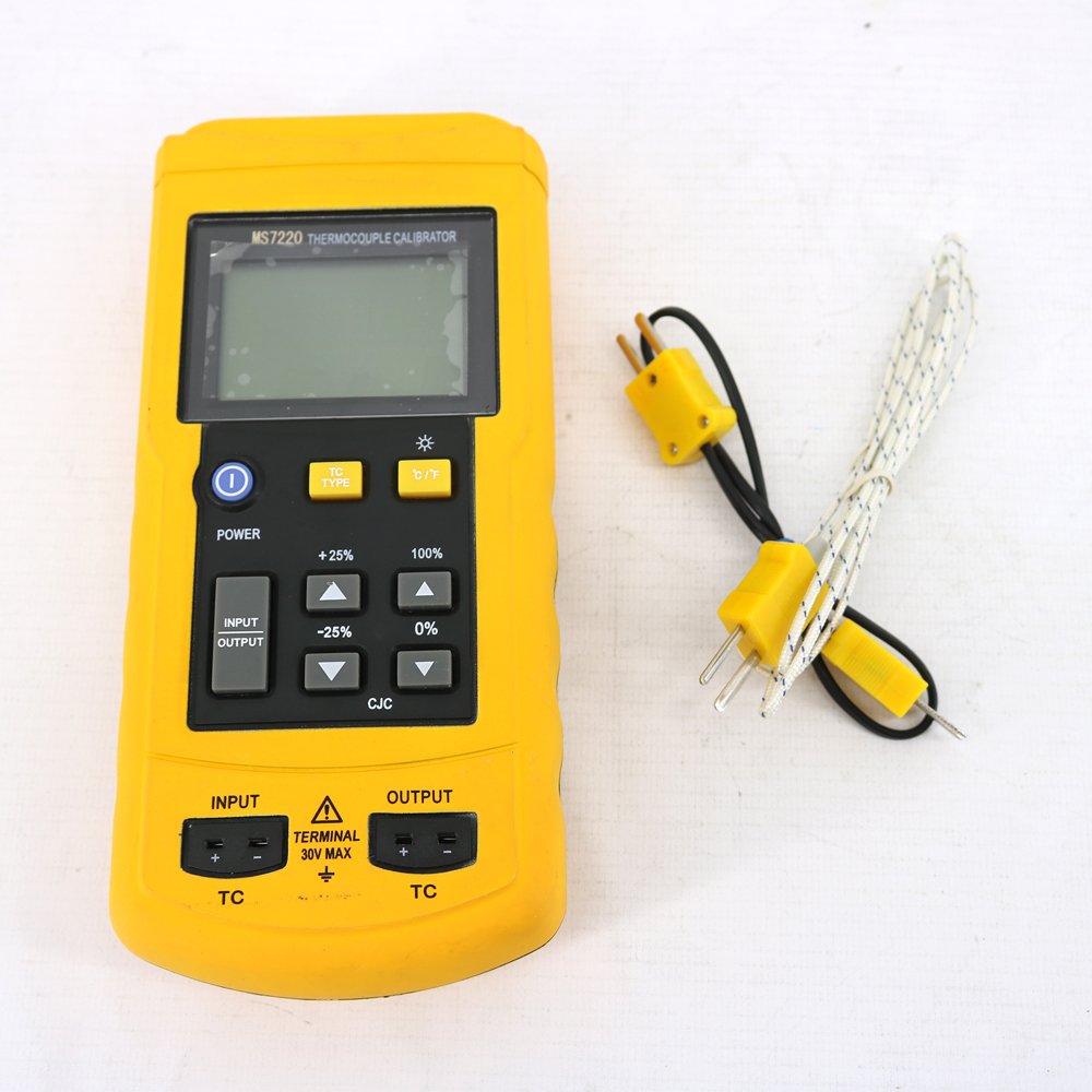 Graigar MS7220 Digital Thermocouple Process Calibrator with mV Source Function