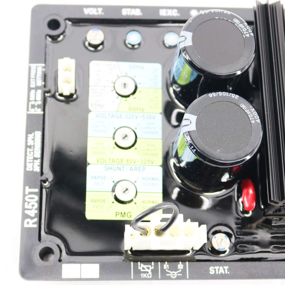 R450T Automatic Voltage Regulator Generator Parts Three Phase Brushless AVR