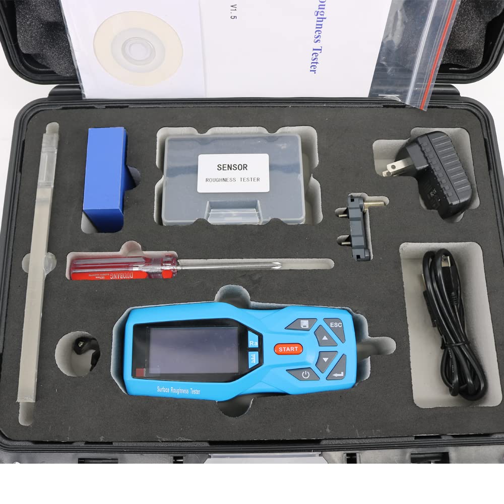 Digital Handheld Surface Roughness Tester KR220 Indication Accuracy 0.001