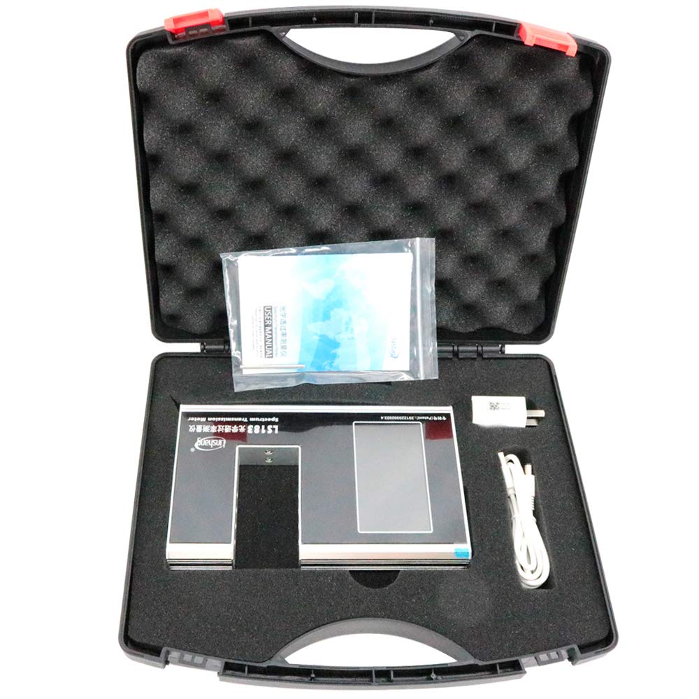 Graigar Spectrum Transmission Meter LS183 IR 950nm UV 365nm VL 380-760nm for Coatings,Insulating Glass,Foil Glass,PMMA Material,PC Materials Testing