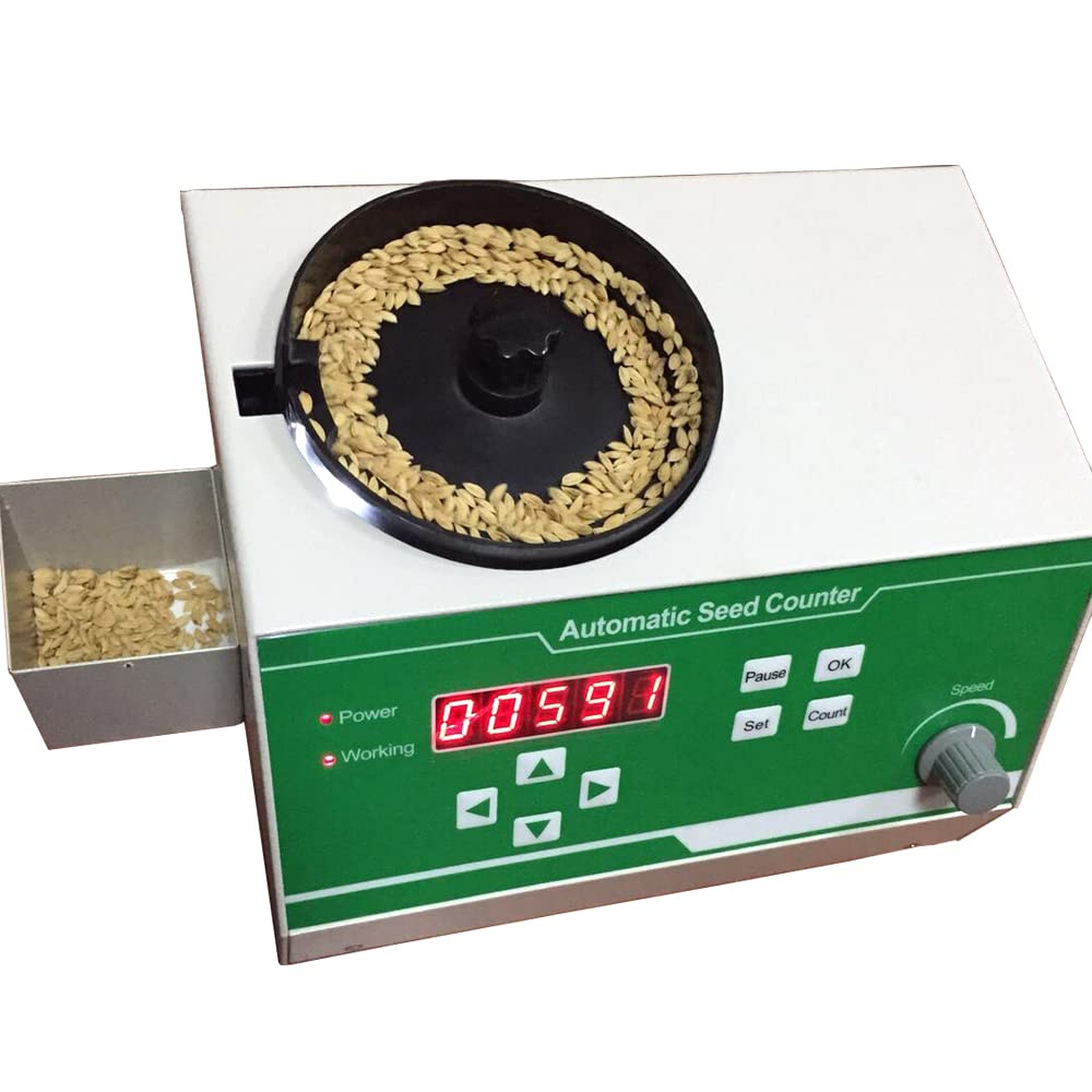 SLY-C Automatic Seed Counter Corn Rice Seeds Quantity Meter Seed Calculator Agricultural Instruments