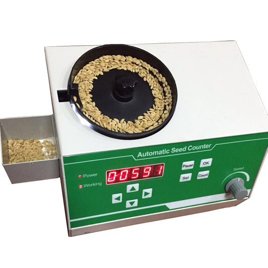 SLY-C Automatic Seed Counter Corn Rice Seeds Quantity Meter Seed Calculator Agricultural Instruments