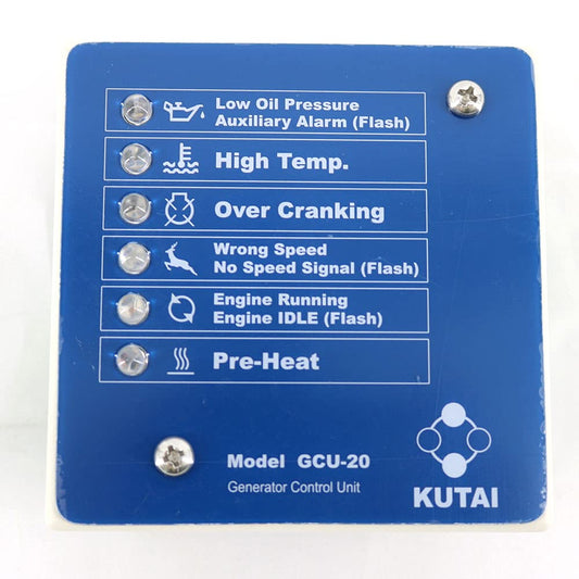 Original KUTAI GCU-20 Automatic Generator Controller Engine and Generator Control Unit
