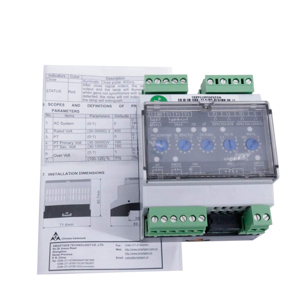 Graigar Smartgen HSM300 Synchronous Module for Genset Automatic Parallel