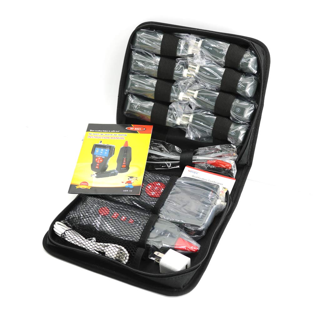 NF-8601W Multi-Functional Network Cable Length Tester LCD Breakpoint Tester POE