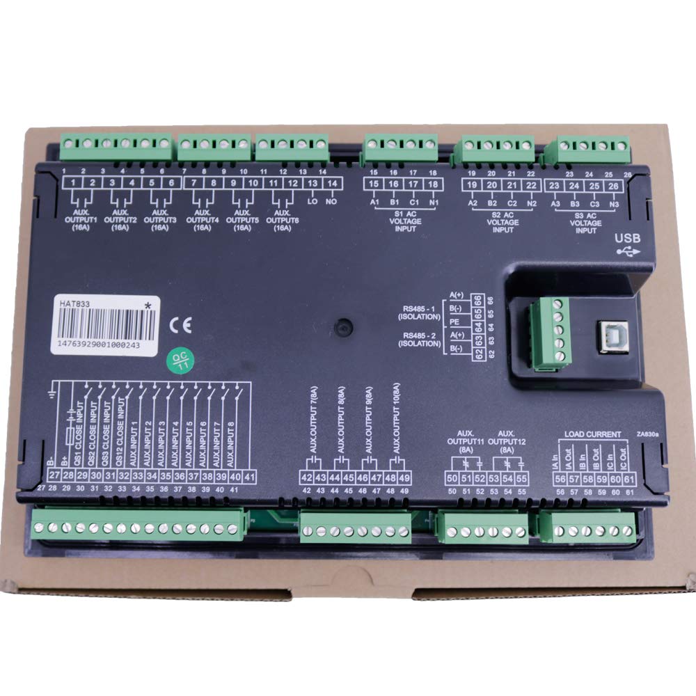 Smartgen HAT833 Three Power ATS Controller Generator Controller