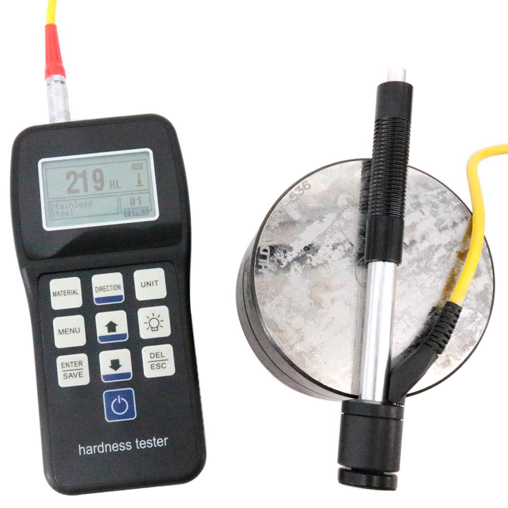 Graigar Portable Leeb Hardness Tester SHL-140 Measuring Range HLD (170~960) HLD Continuous Working Time of About 40 Hours